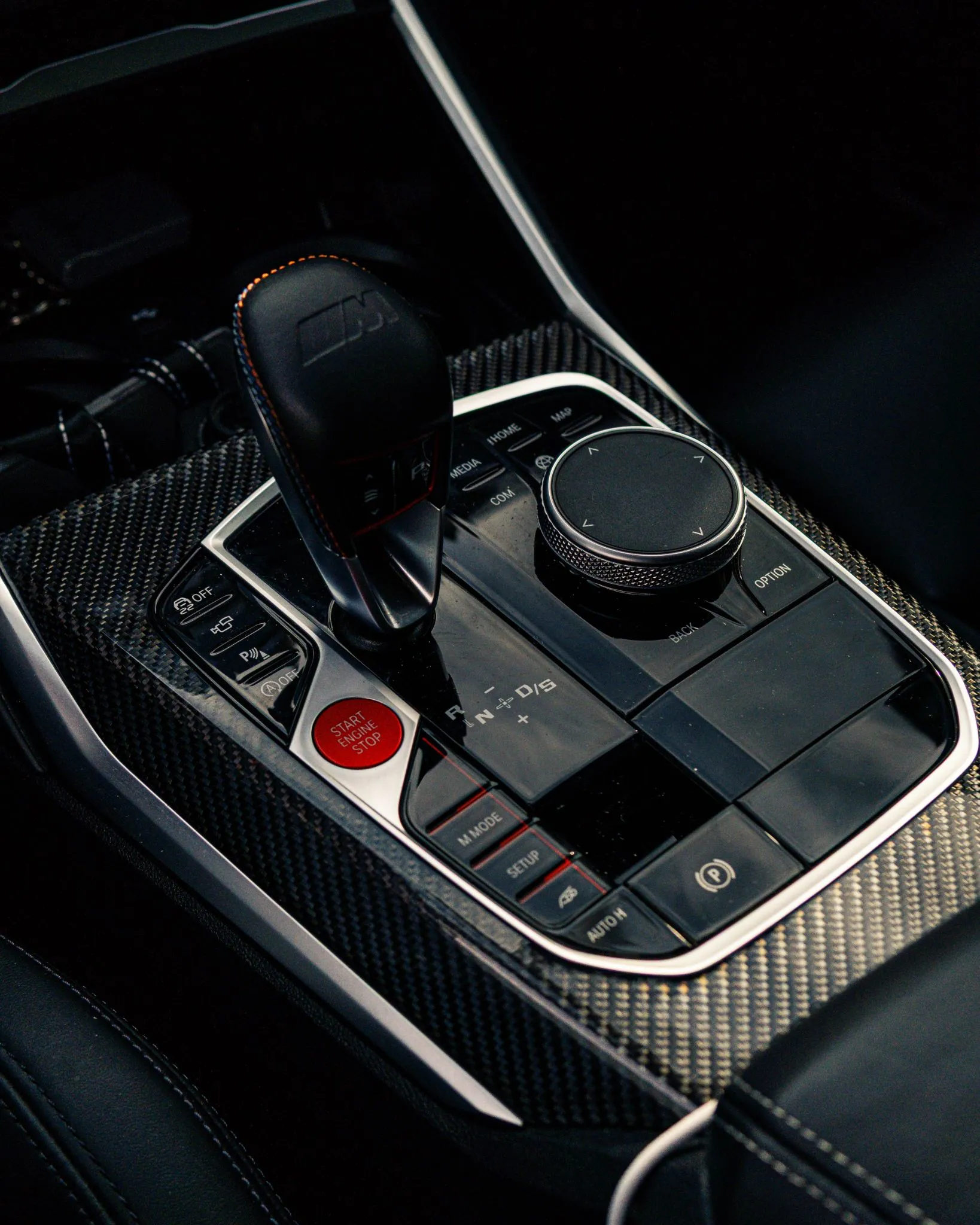 Palanca de cambios BMW M4 Competition