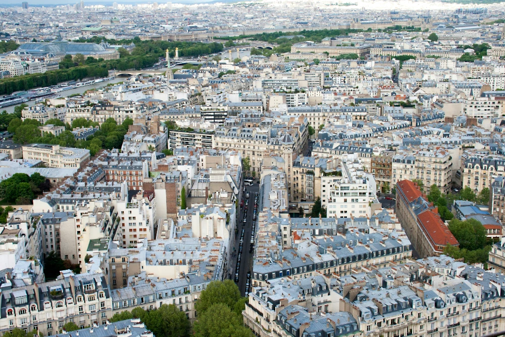 french city view