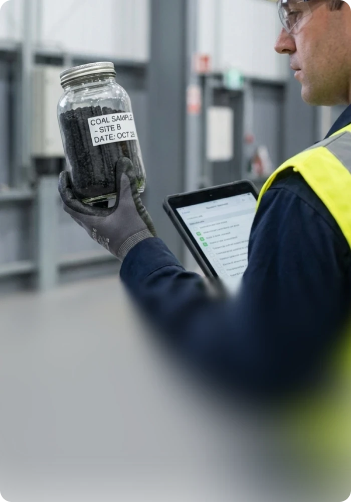 Batu bara, Mineral & Logam