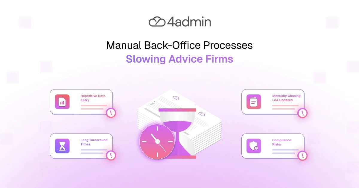 Why Manual Back-Office Work Still Slows Growing Advice Firms