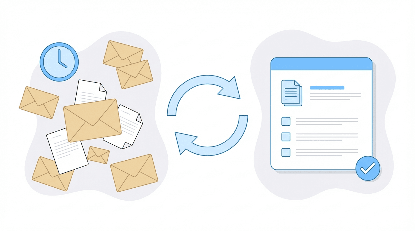 Disability law office transitioning from paper mail processing to digital workflows