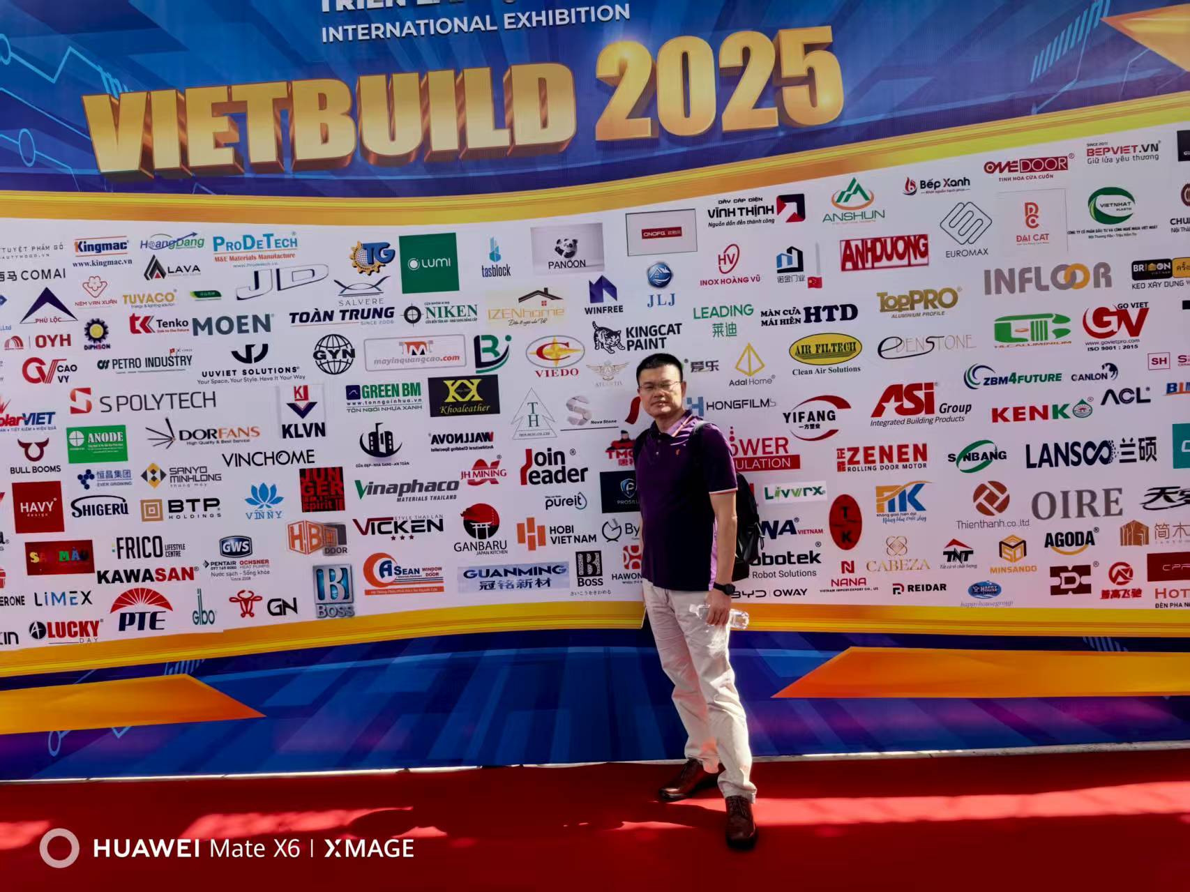 Alt Text: Nova Stone booth A1 238-239 at VIETBUILD 2025 featuring natural stone displays.