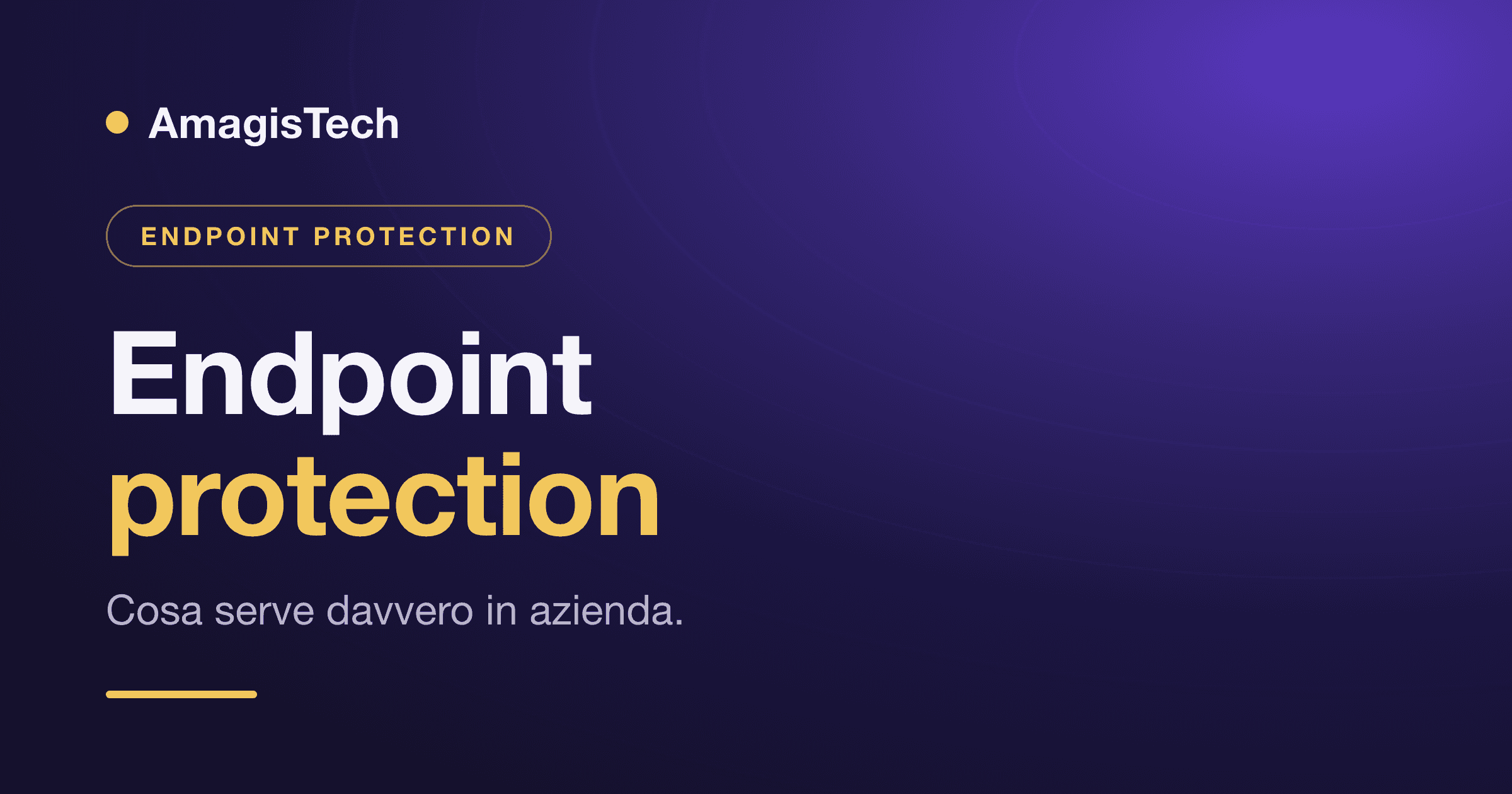 Endpoint protection in azienda: cosa serve davvero