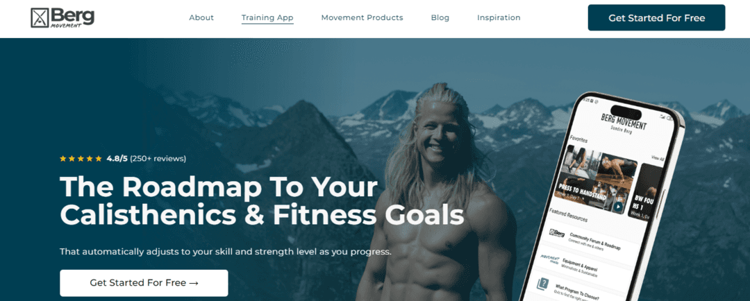 berg movement - mobility apps