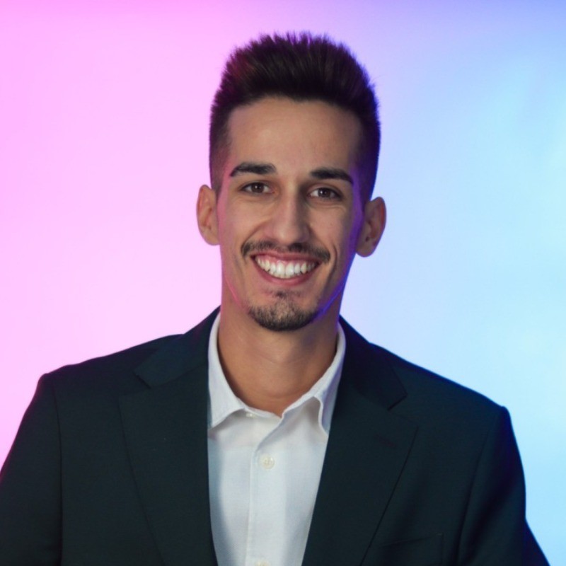 Photo of Hamza as a music producer