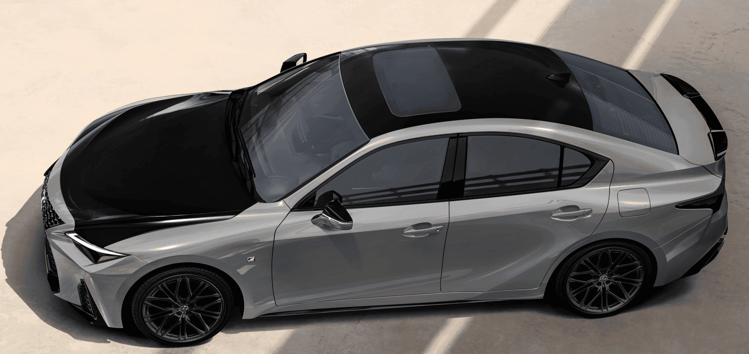 Changes for the 2023 Lexus Models: IS 350 F SPORT Appearance Package