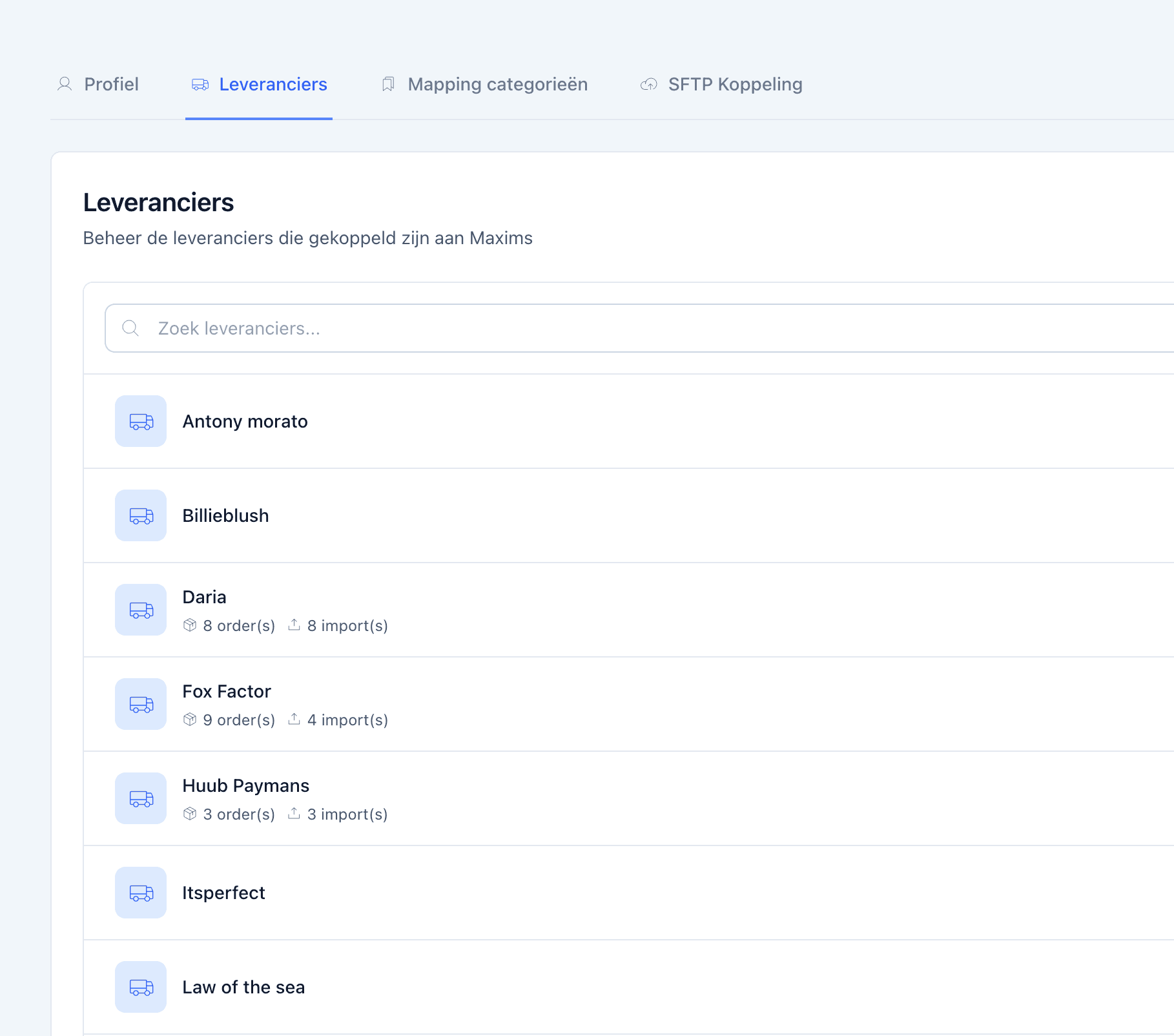 An image of Freelio's budget ui