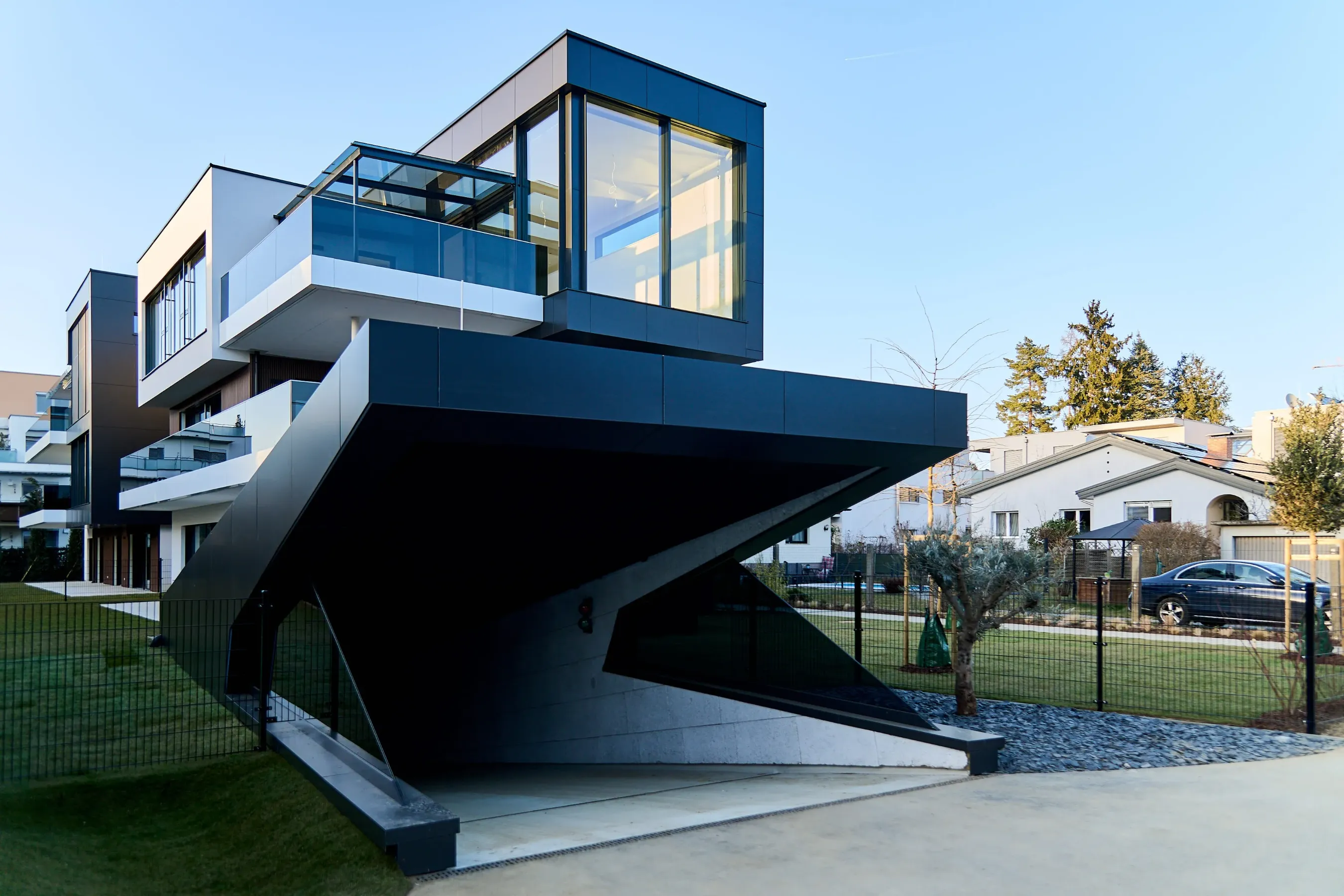 Außenansicht des Hauses