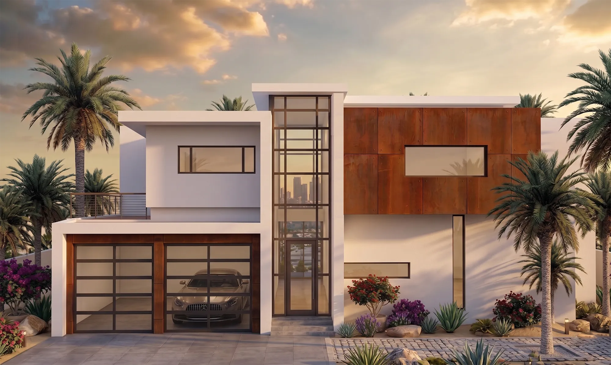 Dubai: Mid Century Modern Villa Design