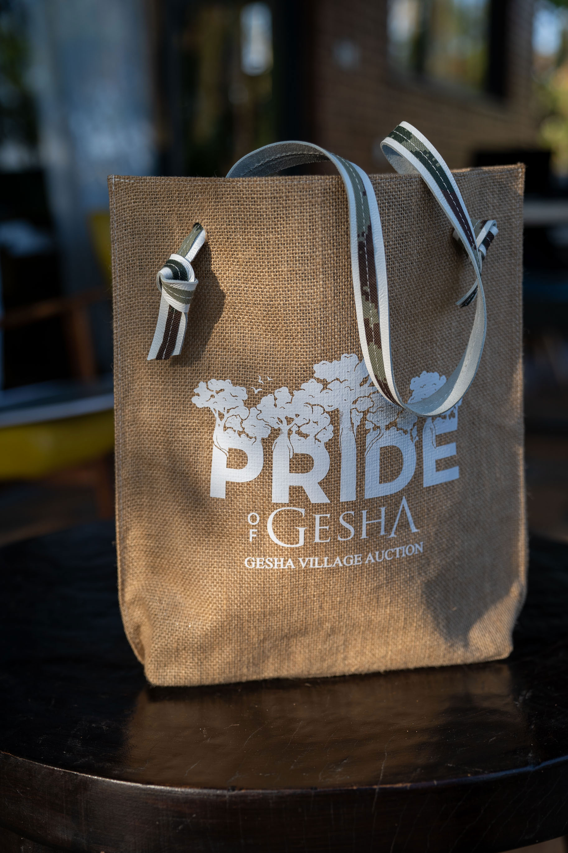 sample set bag from pride of gesha 2024 auction