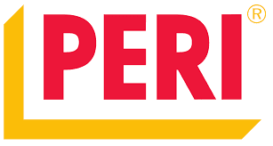 Logo von PERI – Partner für innovative Schalungs- und Gerüstsysteme bei den Bauausführungen der DAG Unternehmensgruppe.