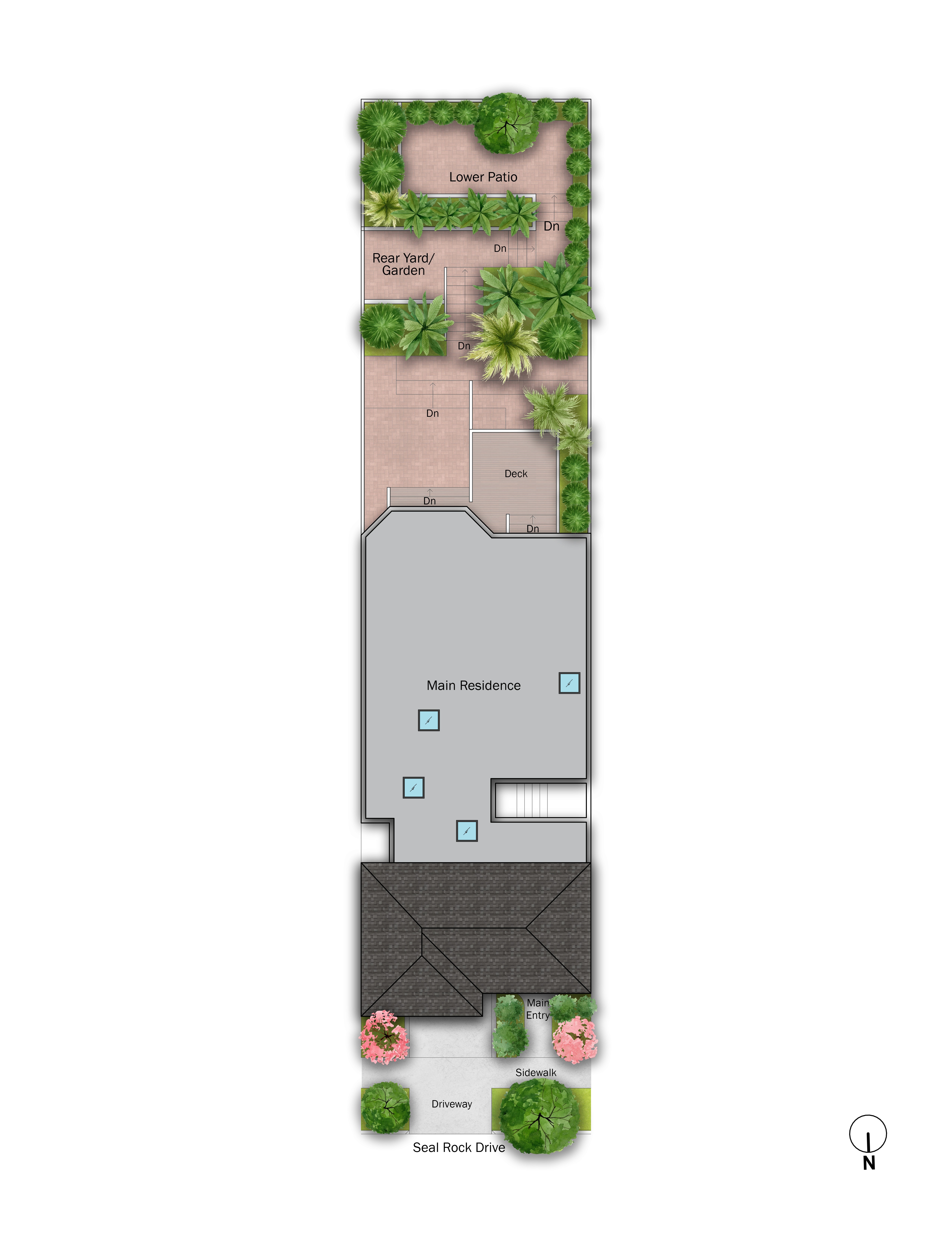 Seal Rock Drive Site Plan
