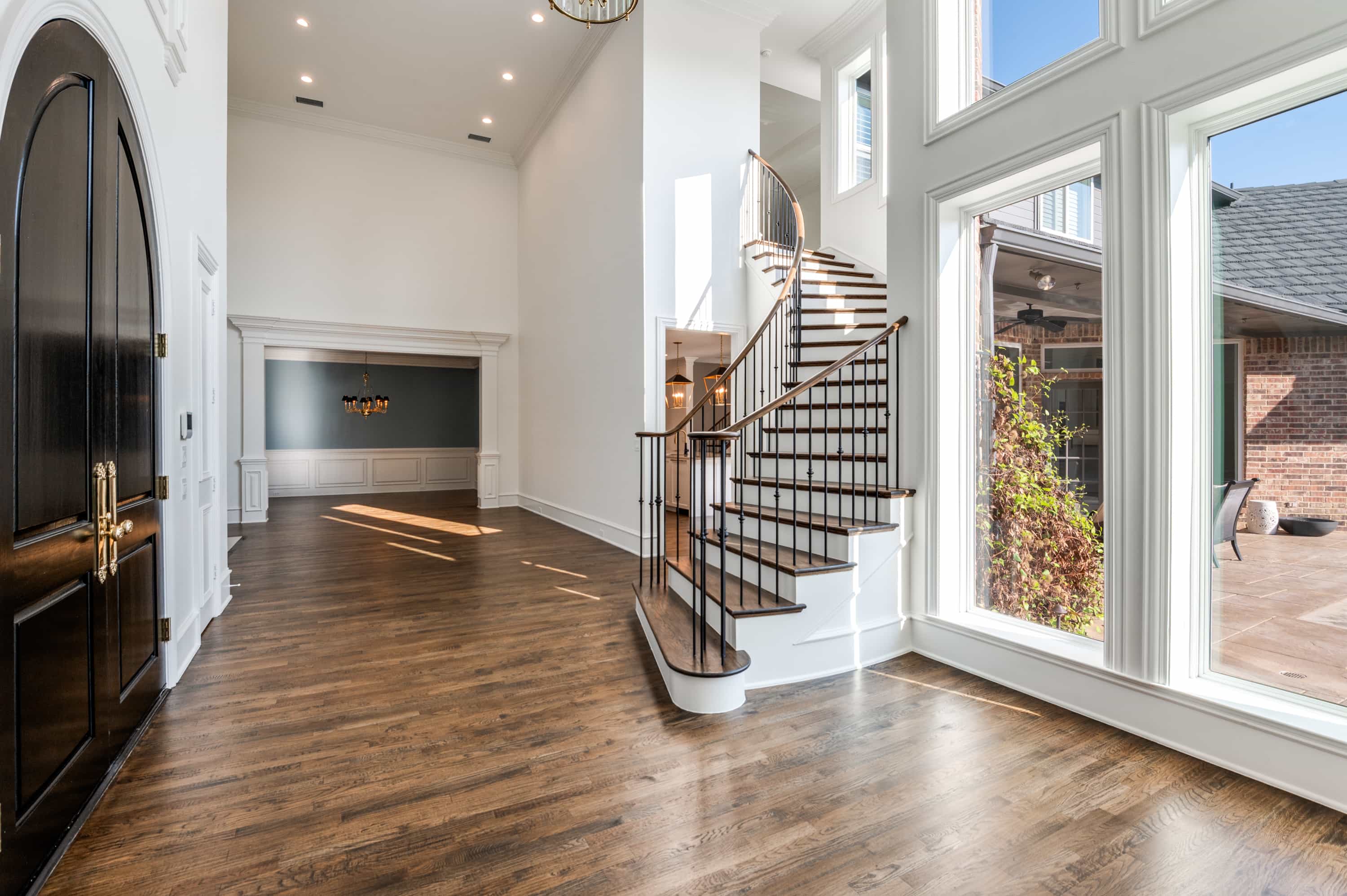 luxury entry way remodel