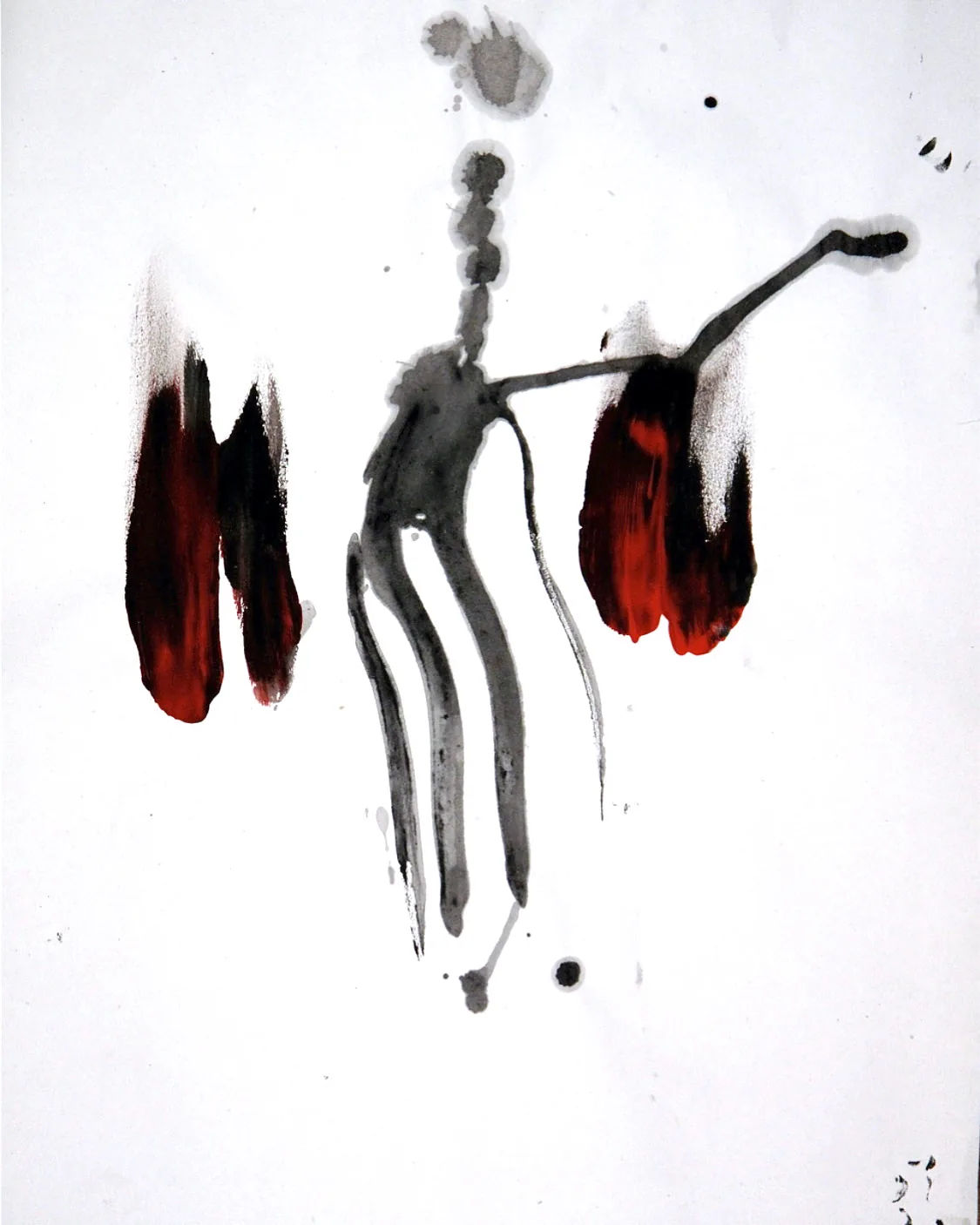 órganos, pintura técnica mixta