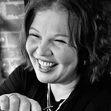 A lady with surfboard