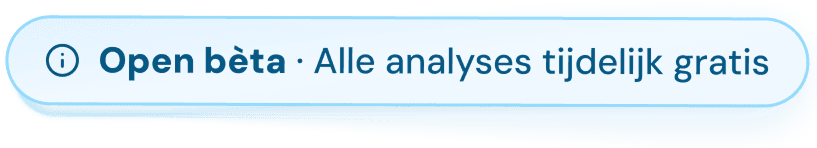 Bricksy interface voor vastgoedanalyse met kerncijfers rond rendement, renovatie en maandlast.
