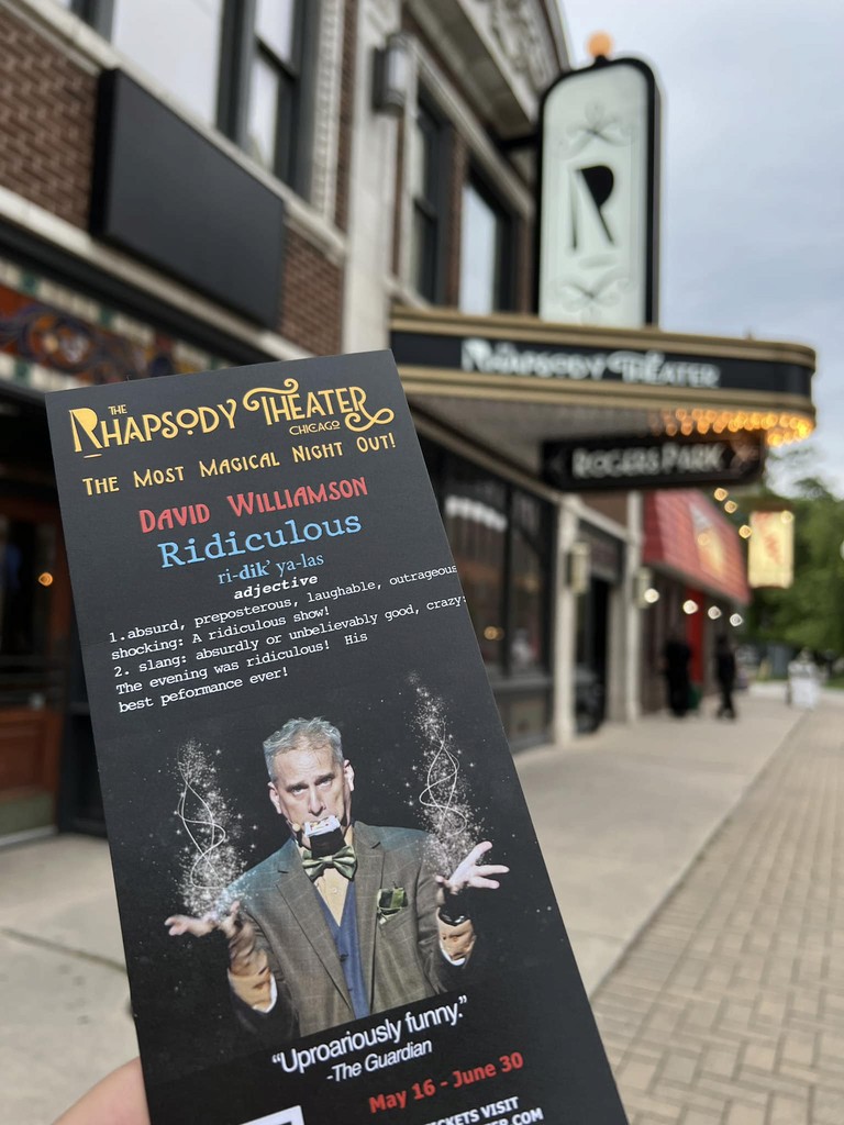 Image of Rhapsody Theater leaflet