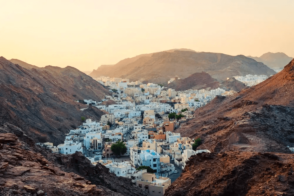 the historic town of Nizwa in Oman