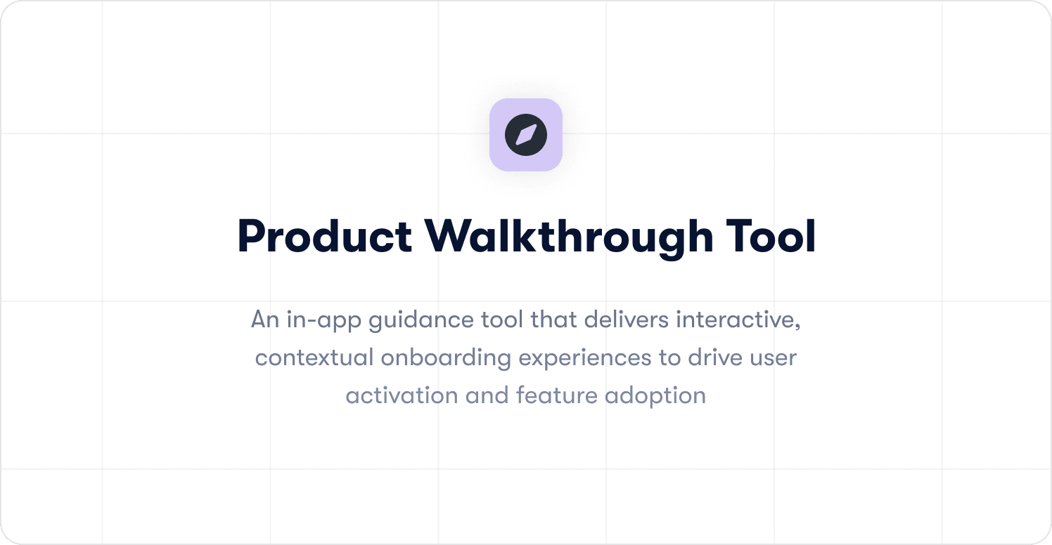 product walkthrough tool definition