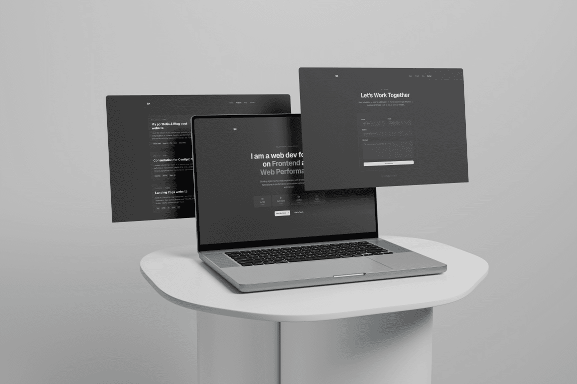 Website development and design