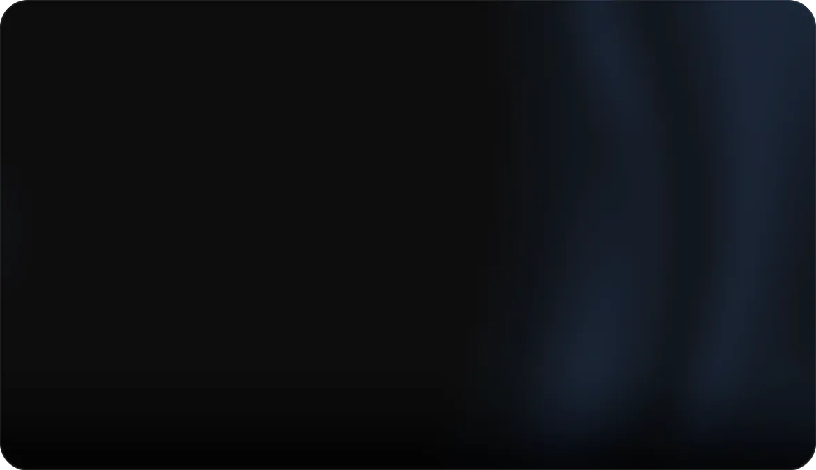 Blue waves on a dark background