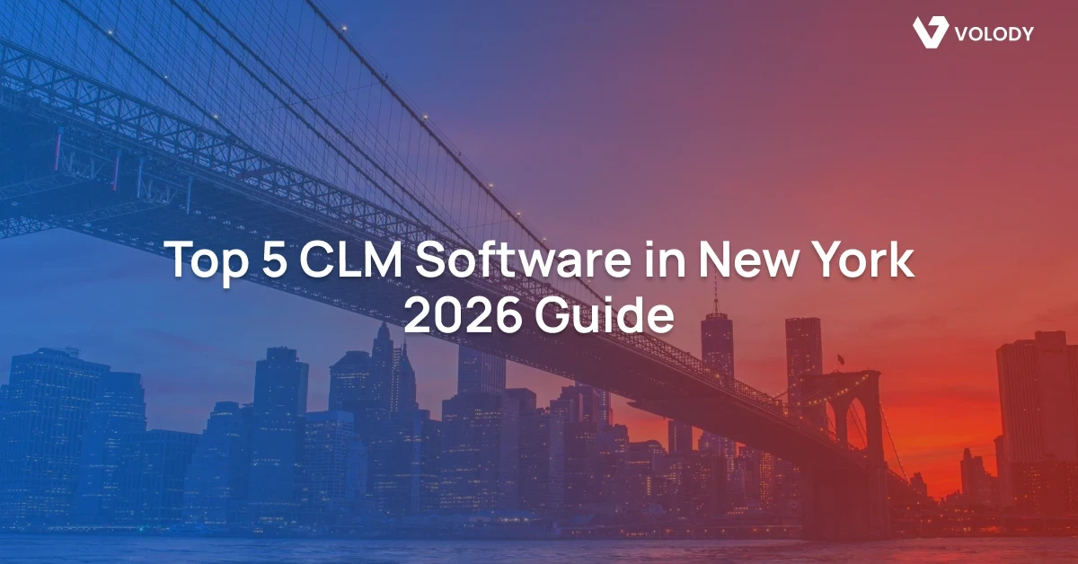 Top 5 CLM Software in New York | 2026 Compliance Guide