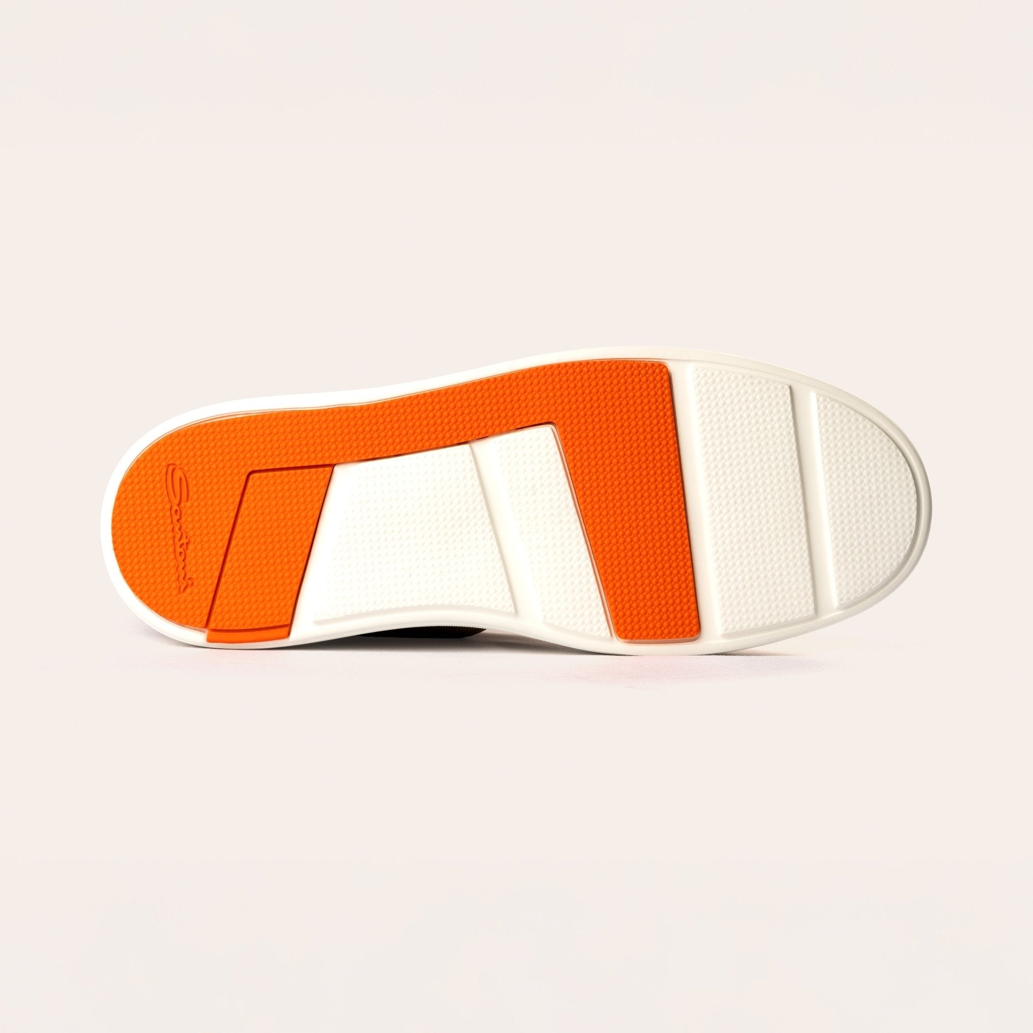 Men's beige suede slip - on sneaker - Mandelli UK