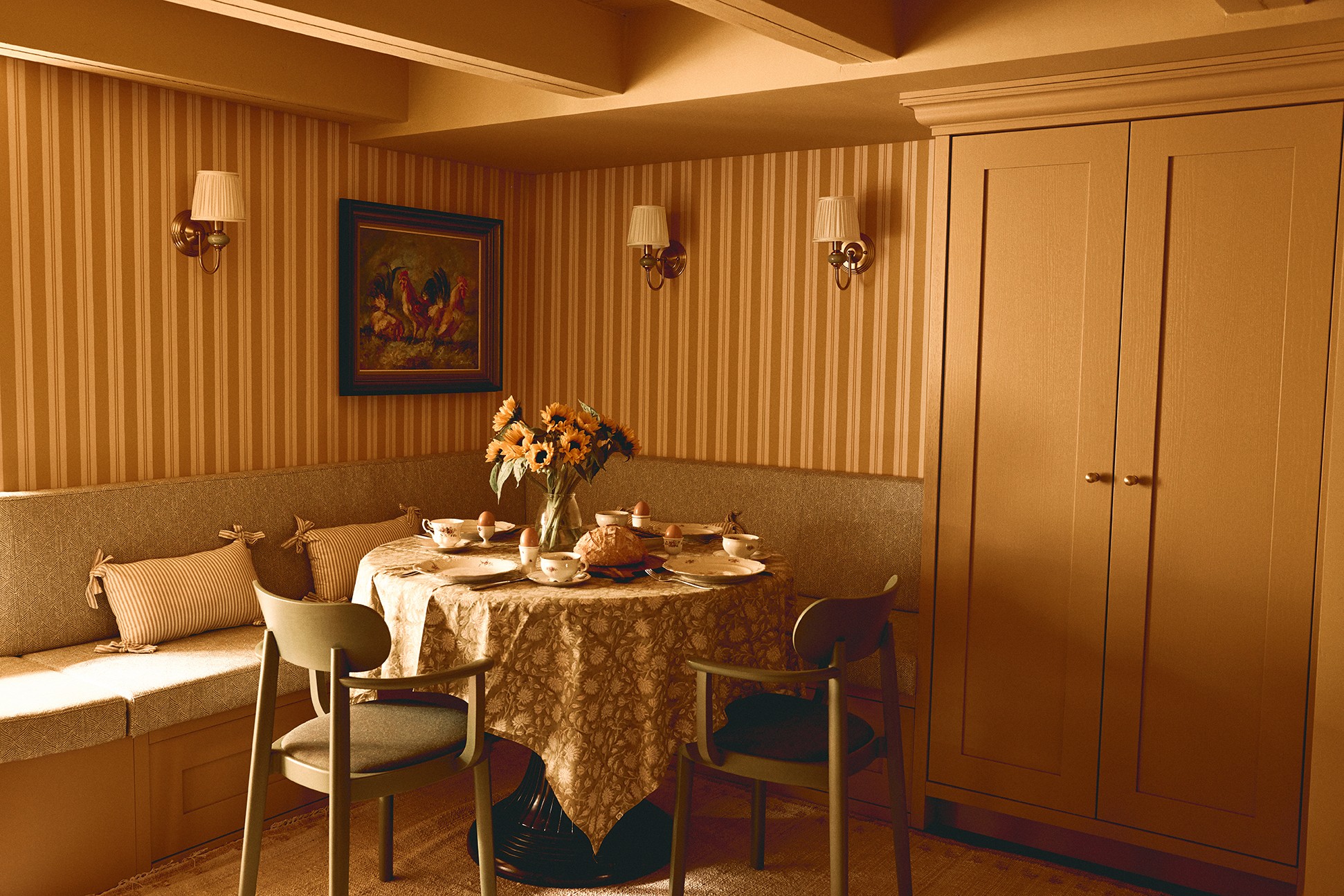 Interieur ontwerp slaapkamer inbouwkasten