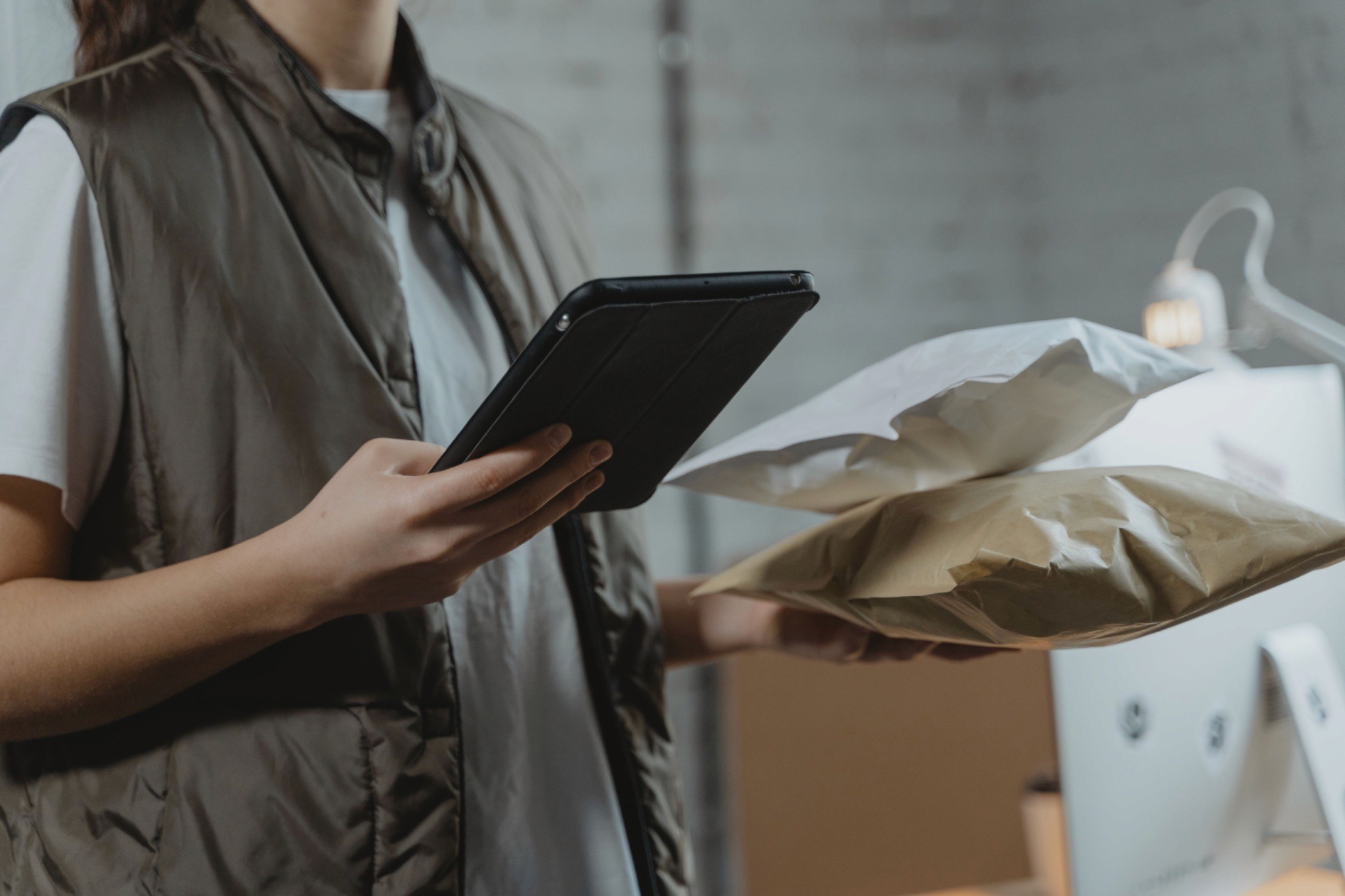 Entrepôt logistique dédié à l'externalisation e-commerce