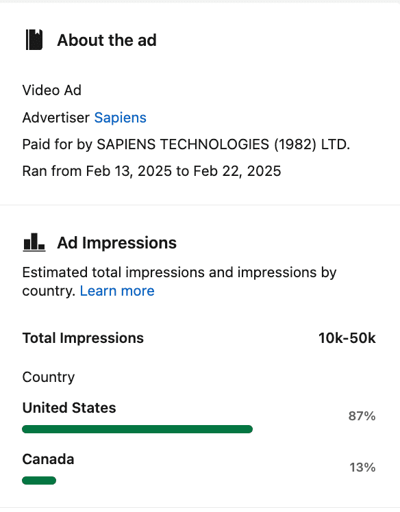 Marketing Spotlight: Sapiens lead generation