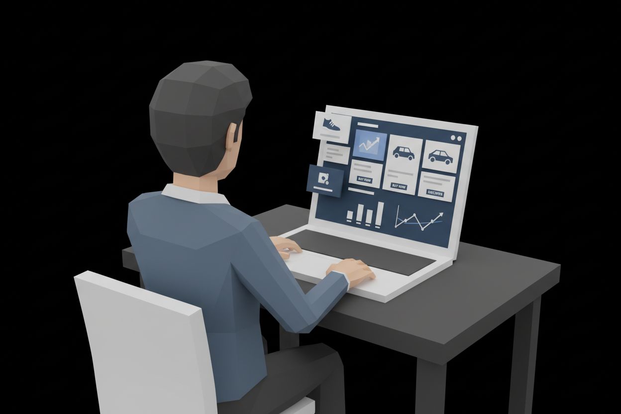 Marketer reviewing Demand Gen performance