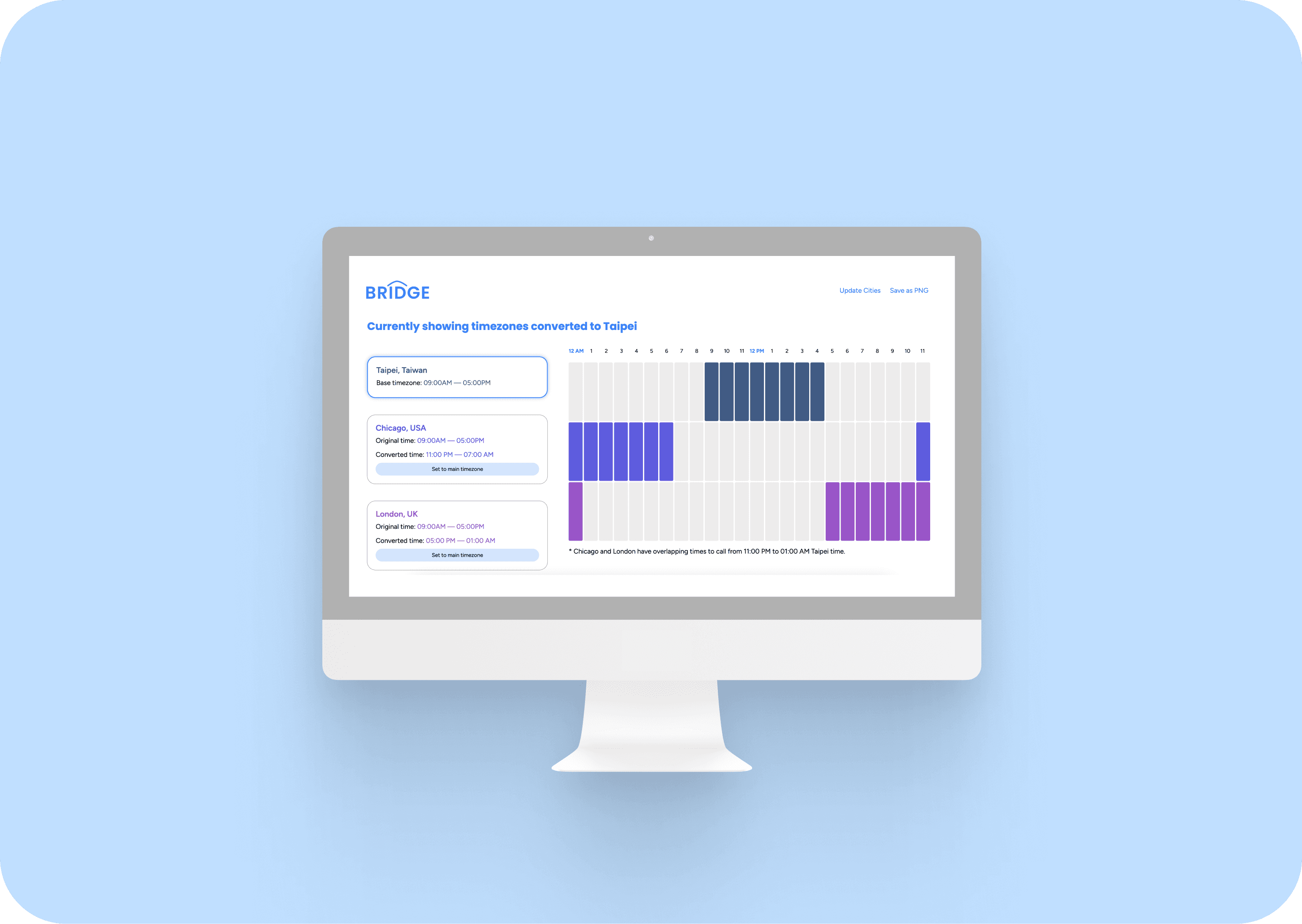 Picture of Desktop Bridge Interface