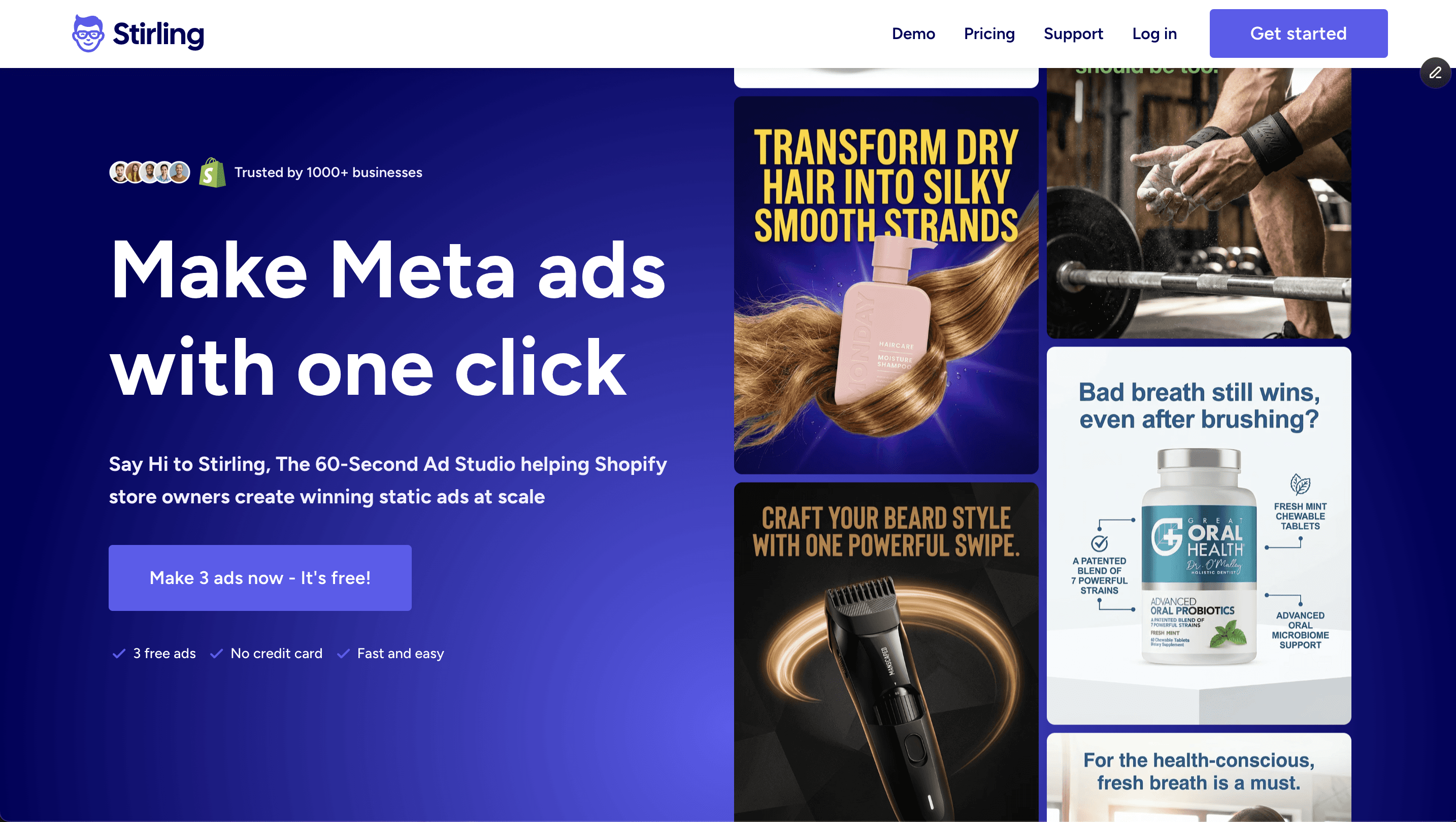 Stirling 60-Second Ad Studio