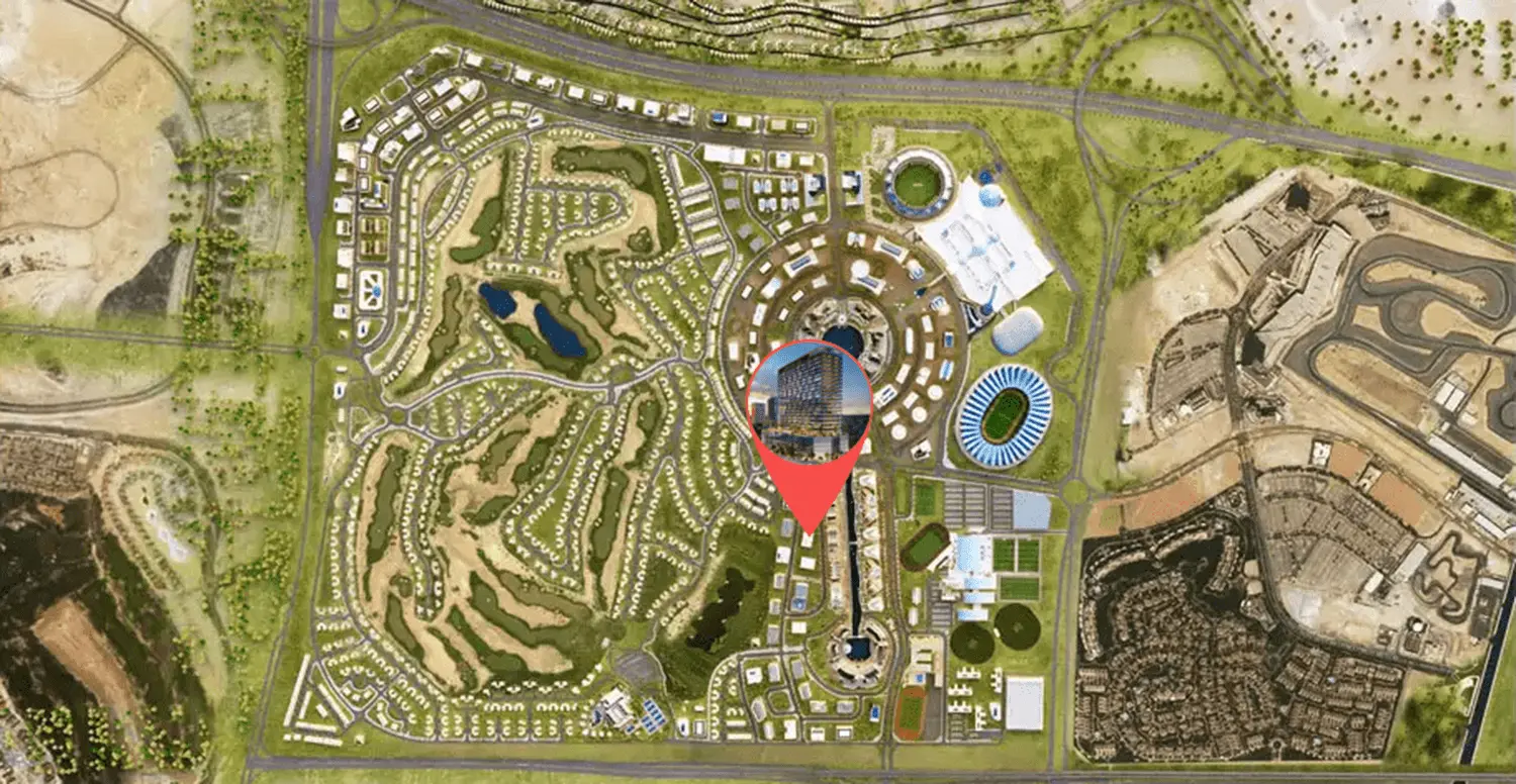 golf residences master plan prestige one