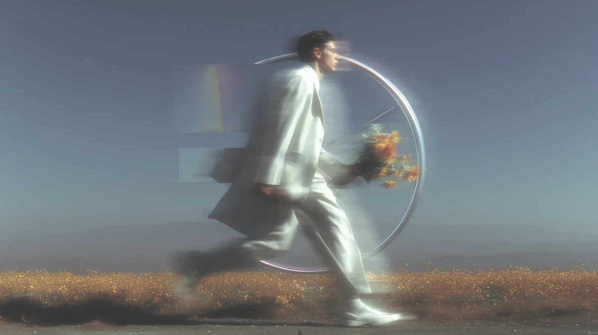 Surreal Walk in Blooms