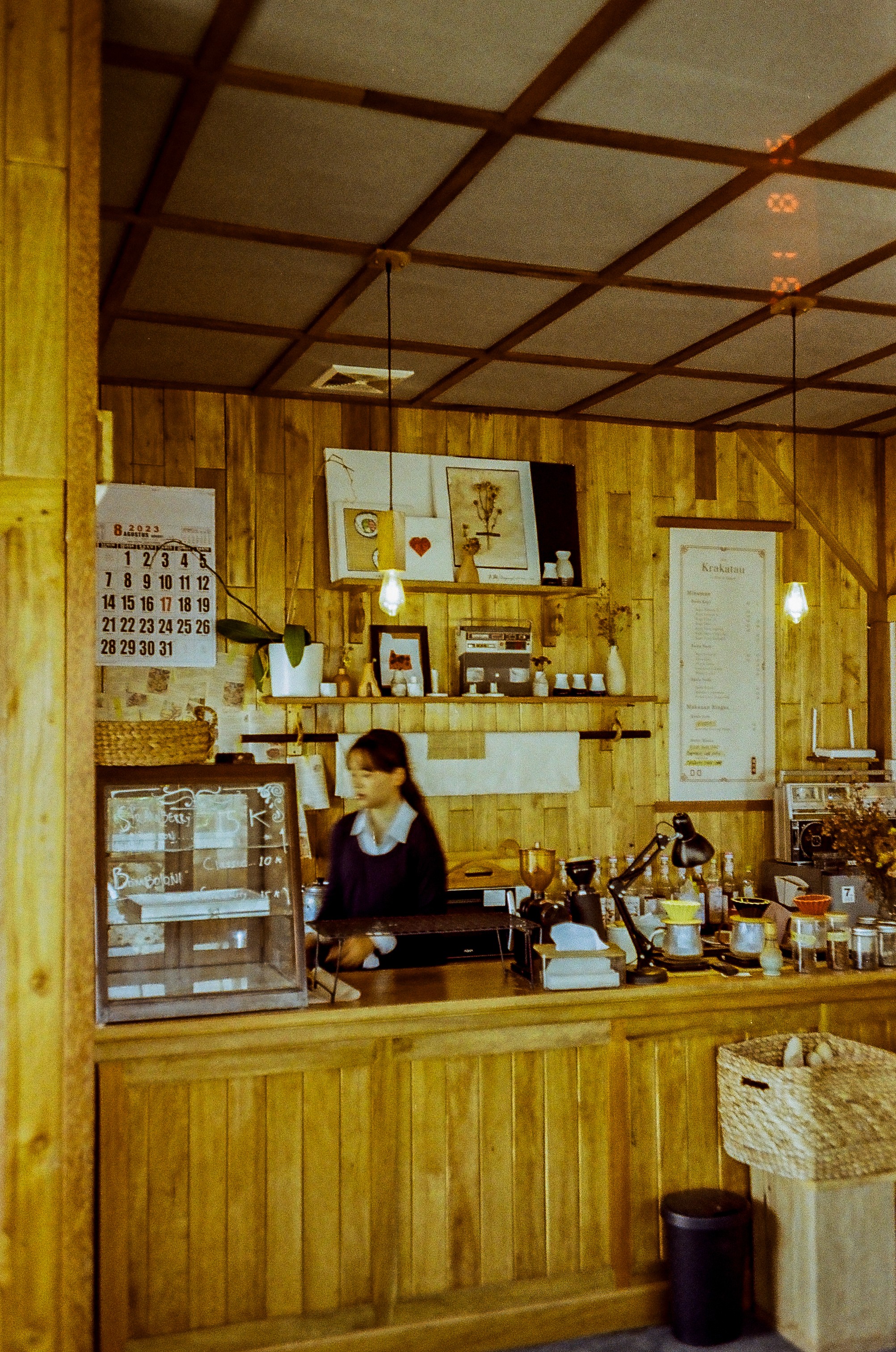 Interior of Krakatau Coffee Banyuwangi
