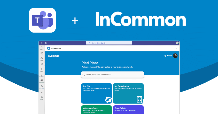 Microsoft Teams and InCommon integration