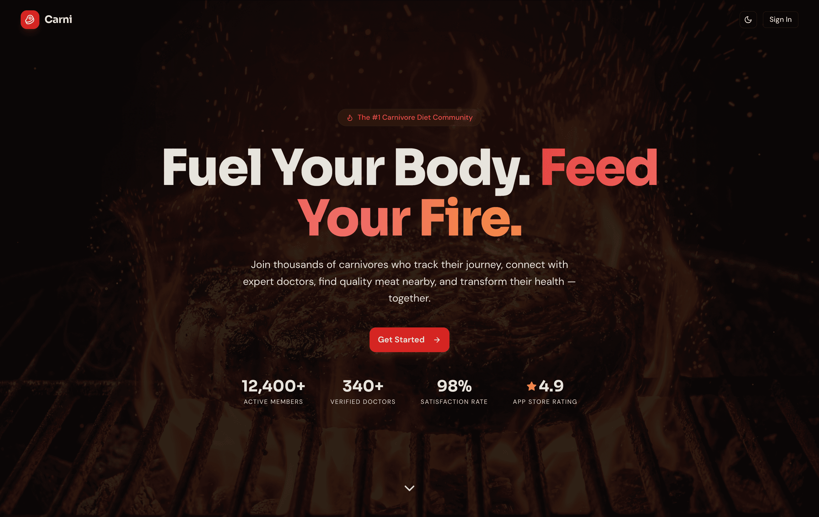 Carni Web App | IOS