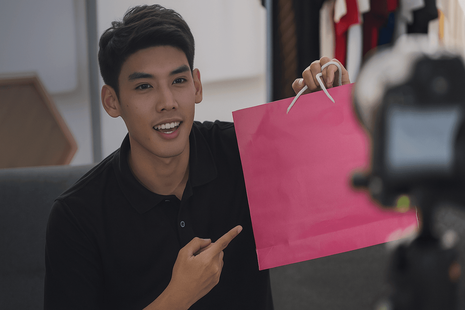 A  client shares his experience on camera, reflecting how video testimonials help brands earn trust and strengthen credibility.