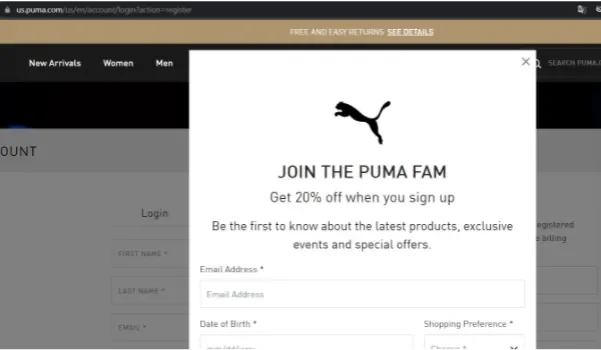 example puma