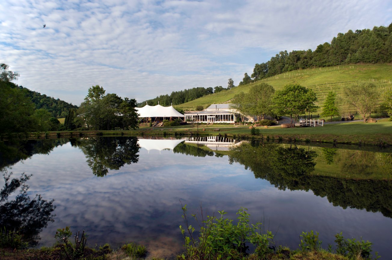 Delfosse Vineyards and Winery in Faber Virginia