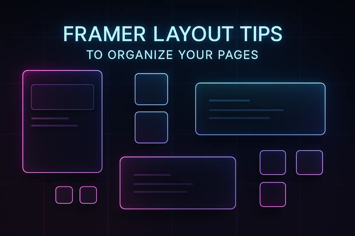 framer layout tips