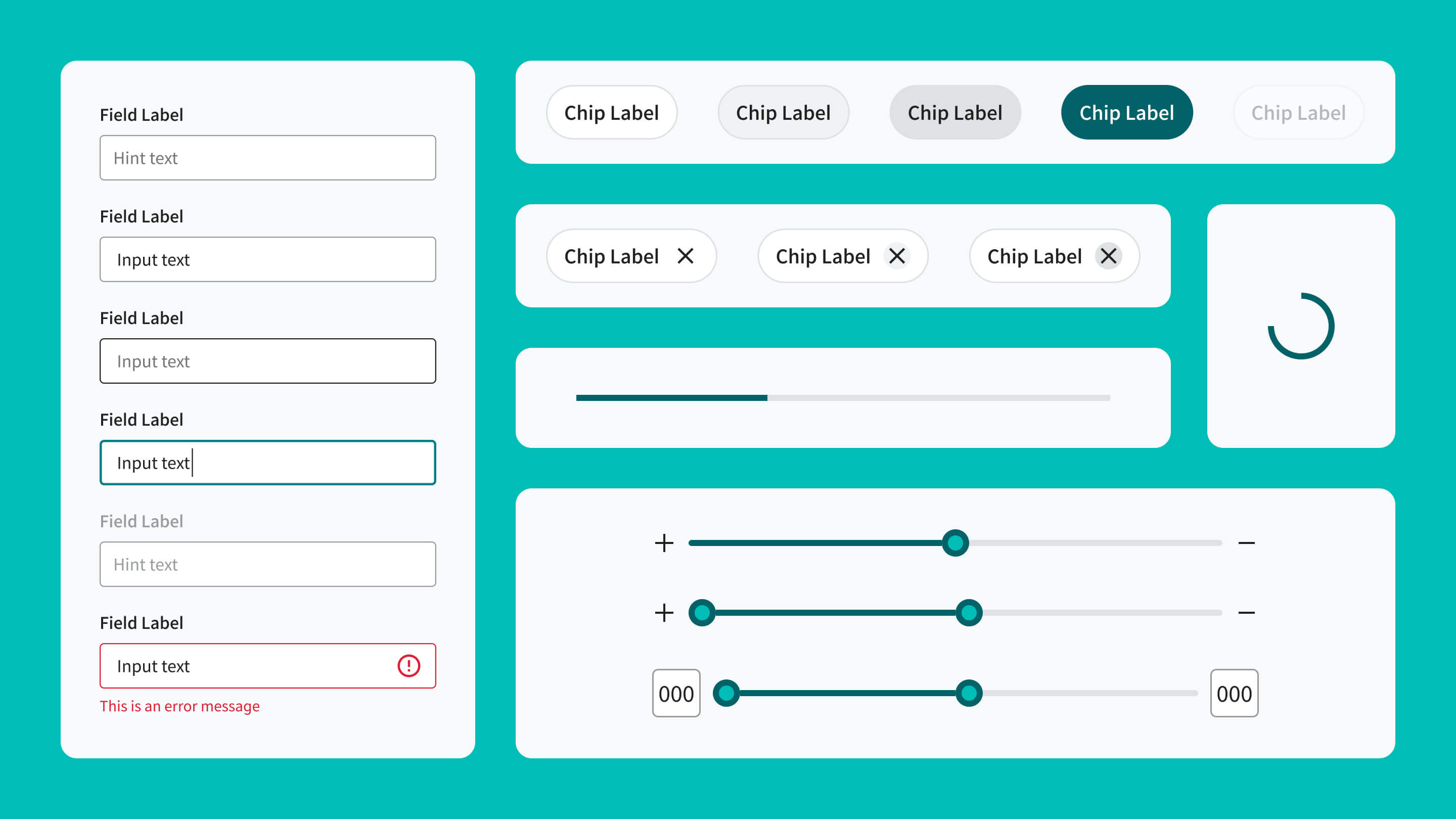 Cambridge University Press & Assessment UI components