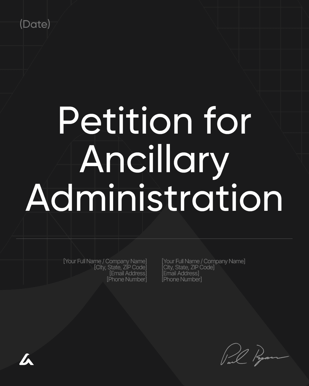 Petition for Ancillary Administration