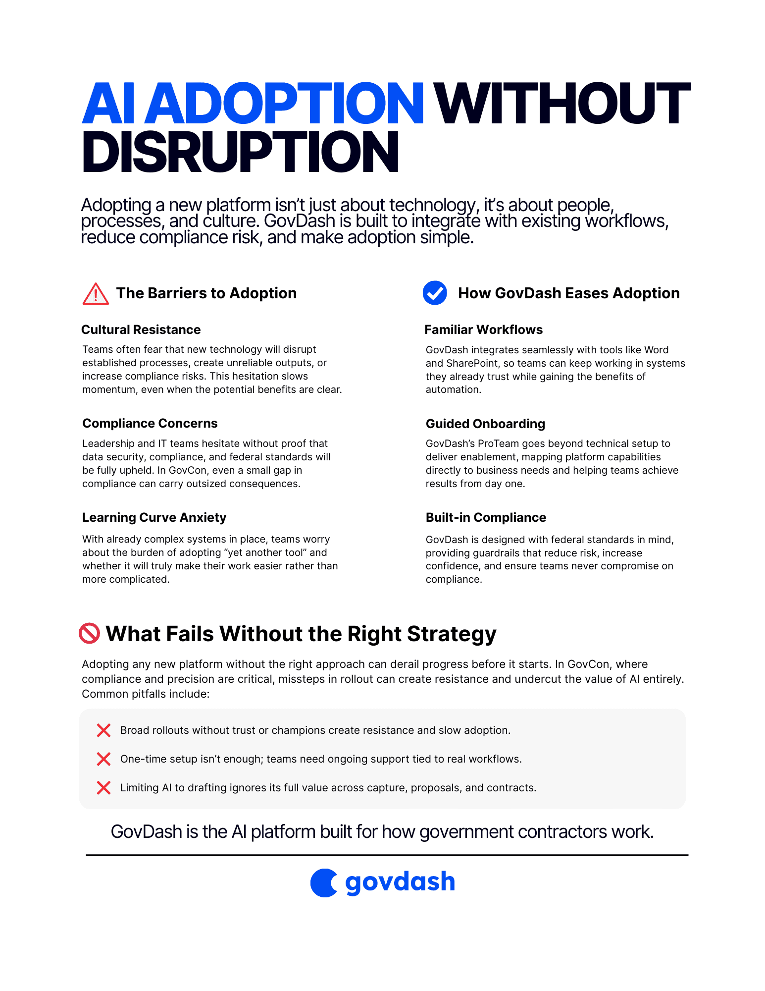 ai adoption without disruption