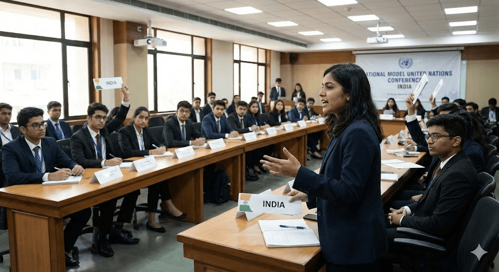 A group of people standing around each other