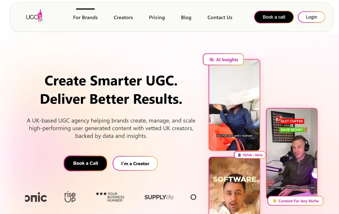 The UK UGC Agency - UGC3