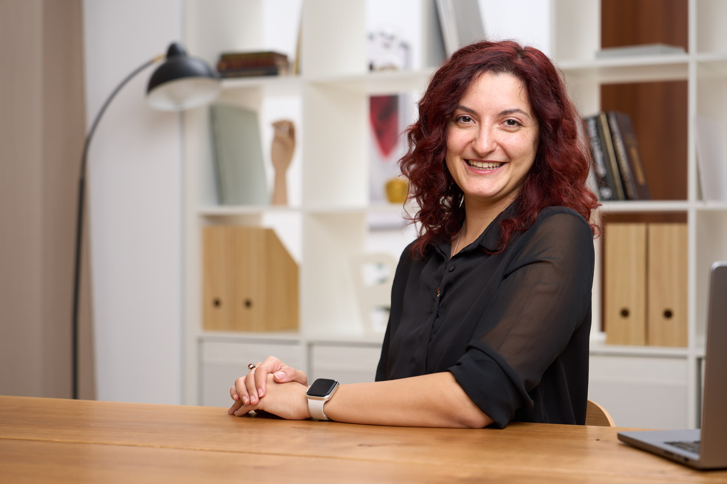 Portrait of portfolio creator