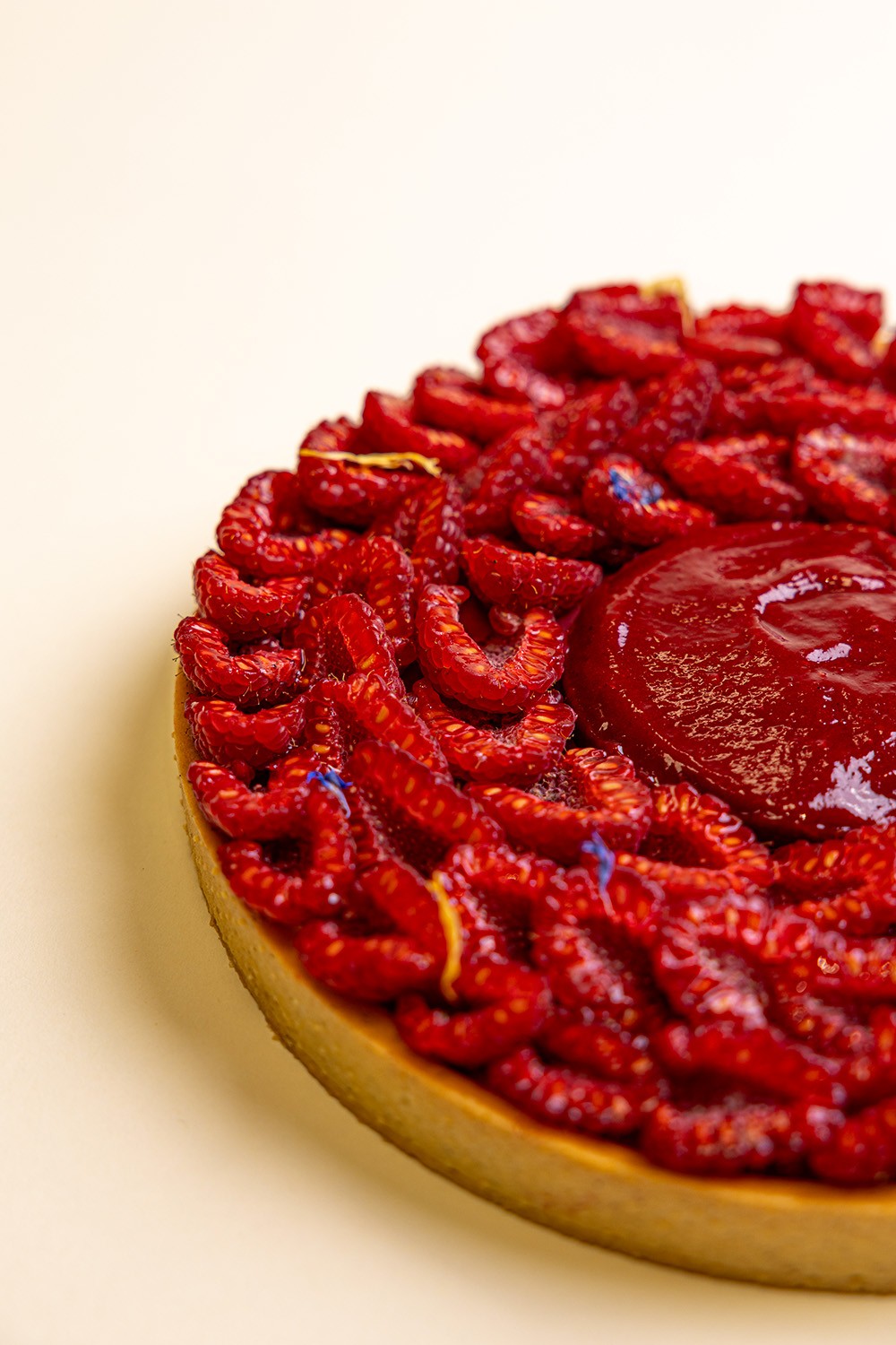 Tarte aux framboises