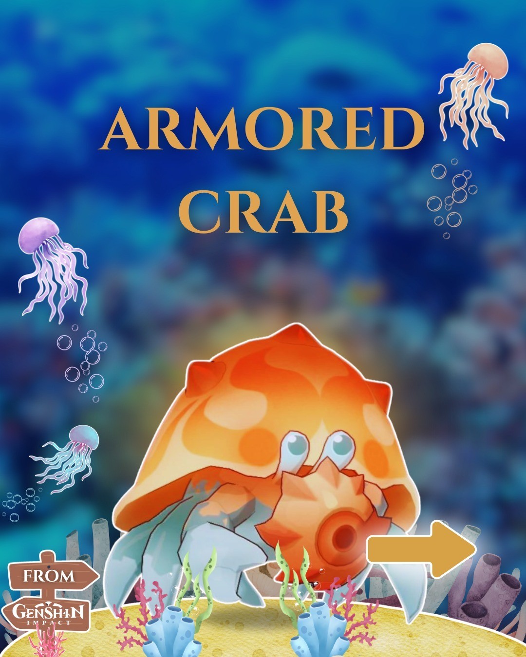 Genshin Impact - Armored Crab